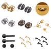 Vintage Funny 1/12 Dollhouse Miniature Door Lock Key Set Fairy Mini Door Handle Knobs Retro Diy Furniture Hardware Accessories