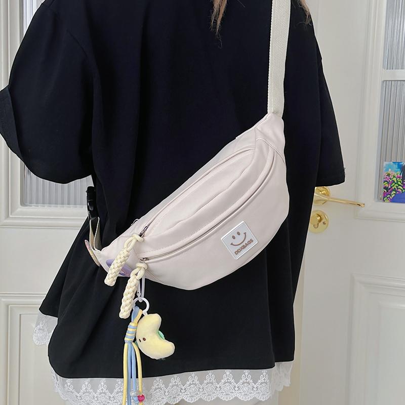 Sports Large Capacity Chest Bag Student Crossbody Bag Women's Waist Bag