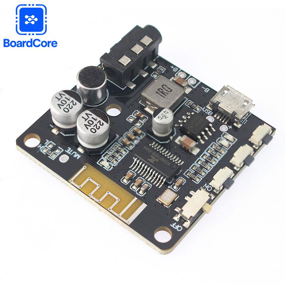 

Micro Bluetooth 5.0 Pro Audio Receiver Module Wireless MP3 Decoder Board Music Module for Car Home Stereo Amplifier Speaker DIY 314-5.0+Pro-Micro