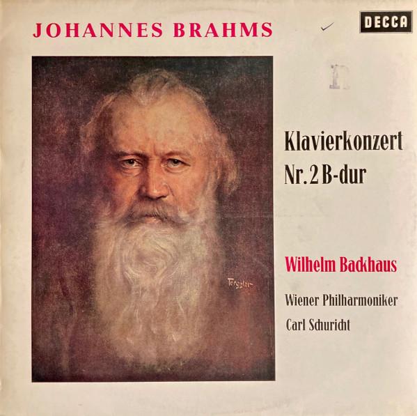 

LP Record WILHELM BACKHAUS, CARL SCHURICHT, W - Brahms Klavierkonzert Nr2 B-dur, Op LXT5365 DECCA Germany Classical Used