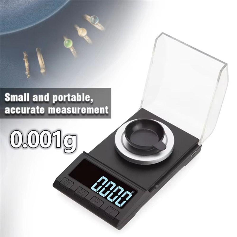 Portable Precision Digital Scale High Precision Weight Milligram Scale Jewelry Scale  Kitchen