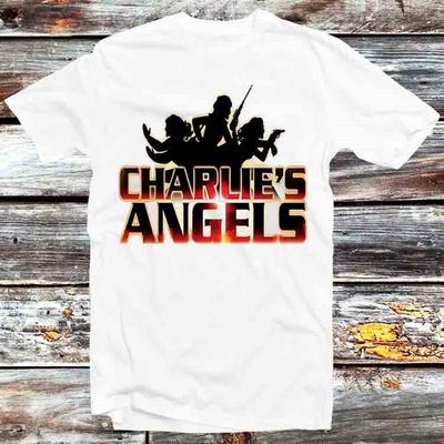 T-shirt 100 % coton 230 g/m², série télévisée Charlie's Angels, vintage, rétro, cool, cadeau pour homme et femme, unisexe, dessin animé, B474