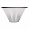 Reusable Coffee Filter Fit for Kalita Wave 185 Drippers Easy To Clean Stainless Steel Cone Coffee Filter