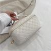 Custom Makeup Bag Portable PU Leather Waterproof Toiletry Pouch Travel Make up Bag Multifunctional Brush Cosmetic Bag for Women