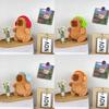 Music Capybara Plush Toy With Headphone Style Creative Decor For Kids And Teens