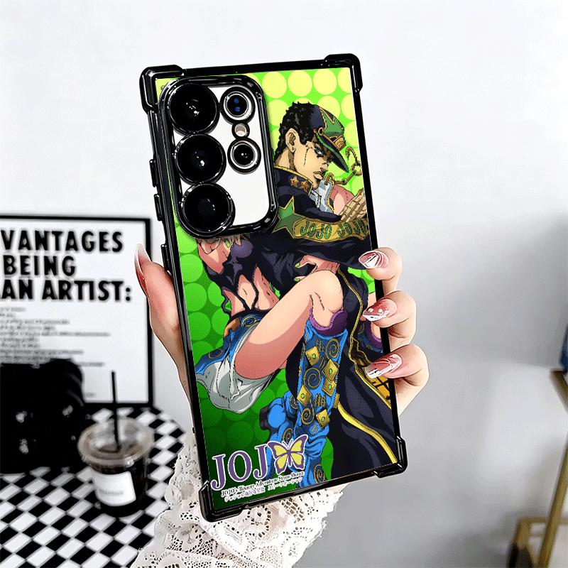 JoJo Adventure Jolyne Cujoh Soft Phone Case For Samsung Galaxy S26 Ultra S25 Edge S24 FE S23 Plus S22 S21 + S20 Plating Anti-Fal