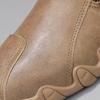 Men's Casual Leather Shoes Luxury Designer Men Ankle Boots Fashion Comfor Flats Outdoor Non Slip Men High Top Sneakers Moccasin