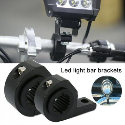 SUV Pickup Mounting Bracket Clamps 1.25 Inch Off Fog Road Tube LED Light Bar EXV