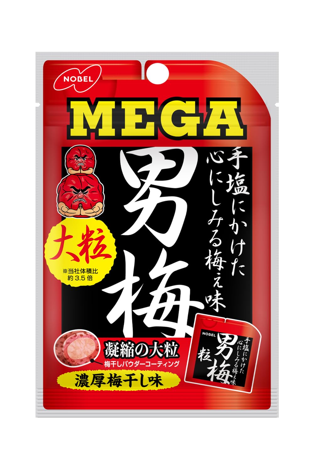 

Nobel Confectionery Mega Otoko Plum Grain 30 г x 6 пакетиков