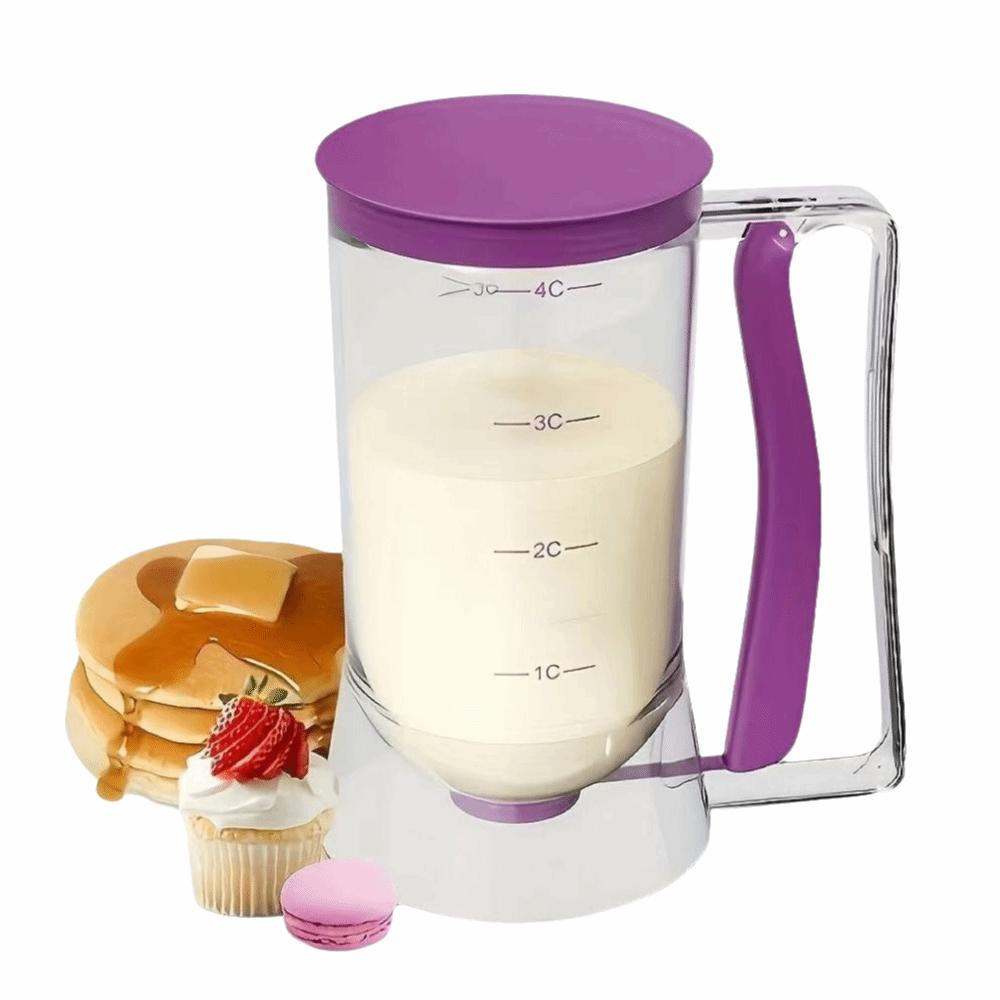 Leak Proof Pancake Batter Dispenser 900 ML Cake Batter Tool Cupcake Batter Separator  Waffle Making
