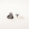 Natural Labradorite Gemstone 925 Sterling Silver Jewelry Handmade Boho Studs0.6" EE-143-18