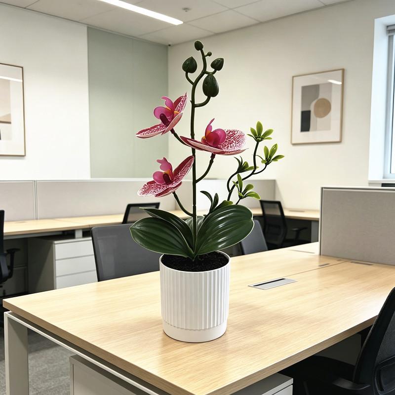 Butterfly Orchid Artificial Potted Plant For Home Decor And Event Arrangements