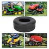 Luocute 13x5.00-6 Rubber Tubeless Tire, 4-Ply, 440 lb Load Capacity, Lawn Tire for Tractors, Lawn Mowers, Wheelbarrows, and Lawn Mowers