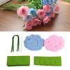 10pcs Non-Woven Bouquet Fresh Colors Roving For Needle Felting Diy Craft Felt Handwork Material Cut-Free Fabrics Party