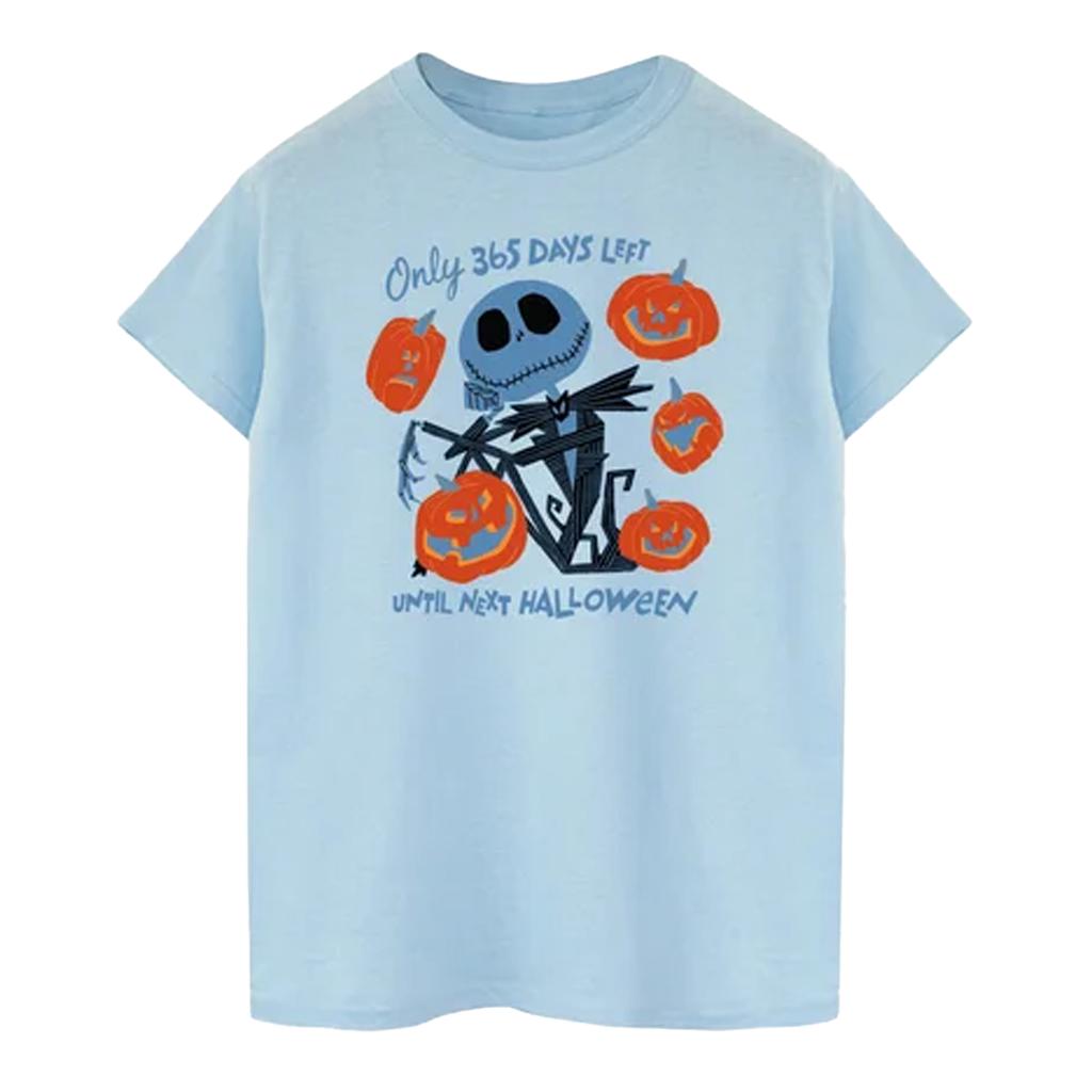 The Nightmare Before Christmas Herren Nur noch 365 Tage bis zum nächsten Halloween Baumwoll-T-Shirt