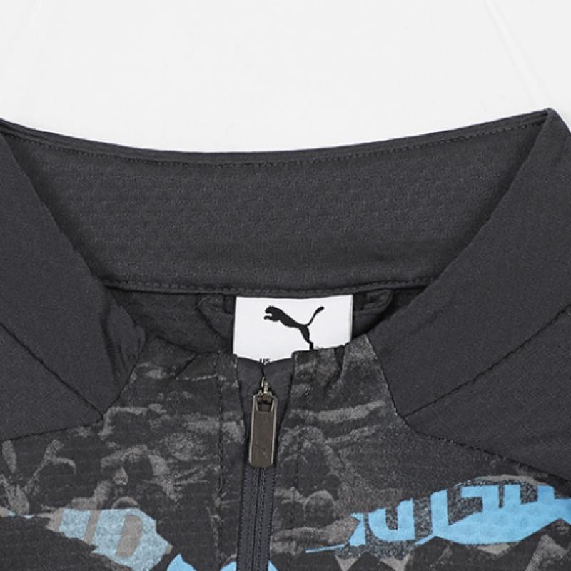 Puma Pre Match 1 4 Zip Top Manchester City