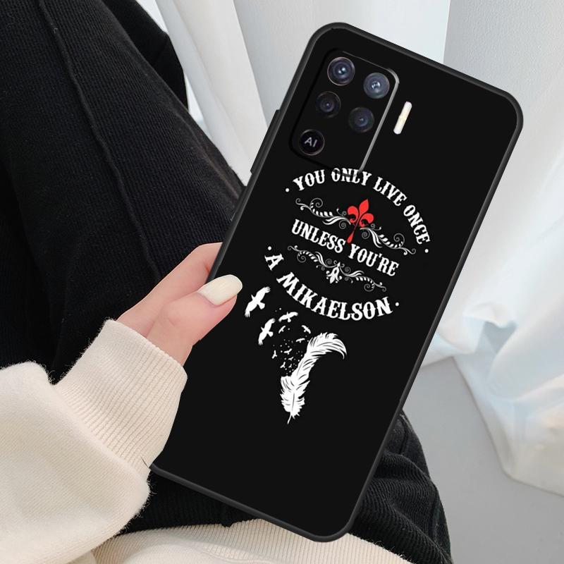 Vampire Diaries The Originals Case For Oppo A54 A74 A94 A18 A57 A17 A77 A38 A58 A78 A98 A80 A60 A40 A96 A76 A16 A15 A5 Pro