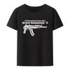 Summer men's retro Kalashnikov Ak 47 Russian Gun Riffle Army T-shirt Creative Casual T-shirt