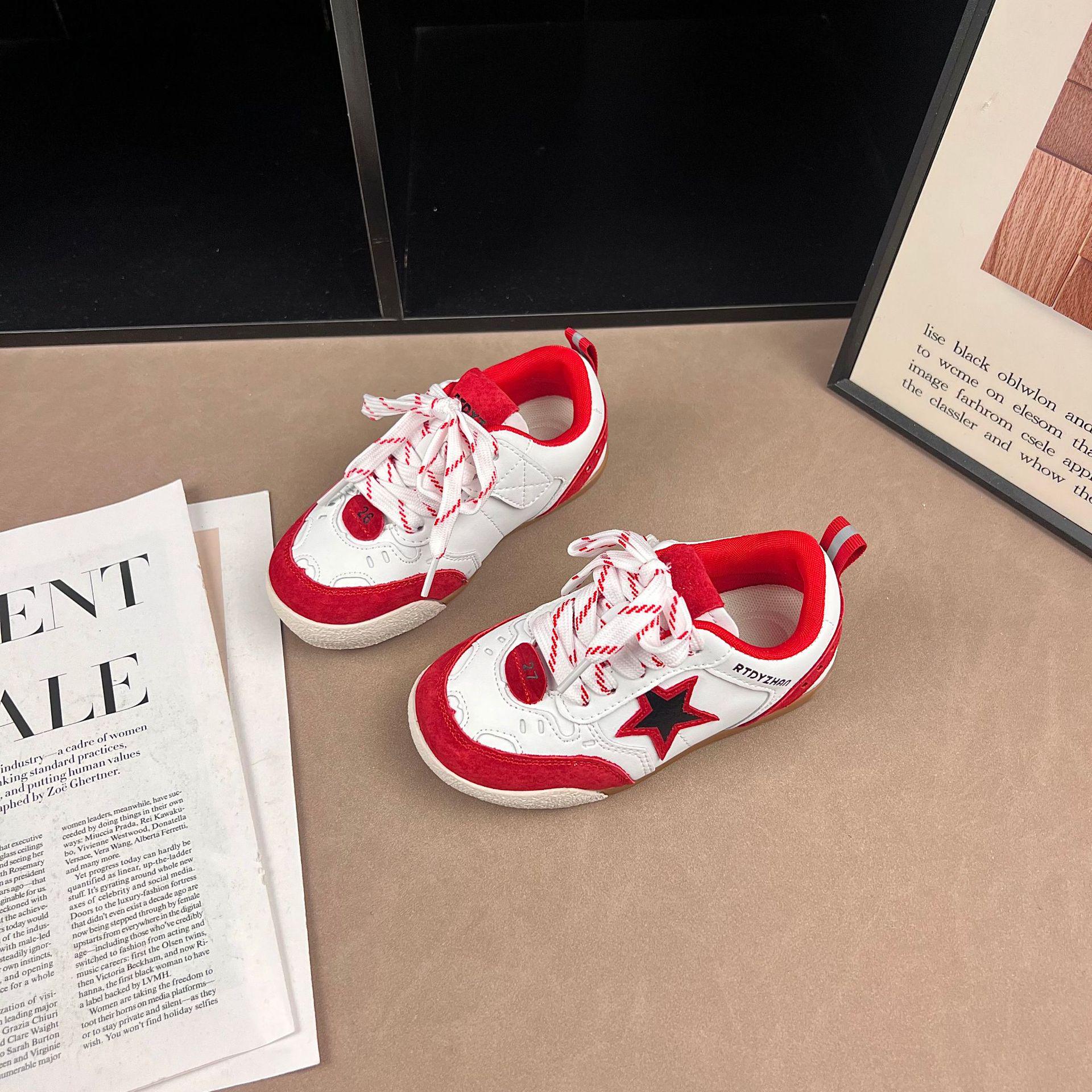 

2026 Spring/Autumn Kids Retro Non-slip Fashion Sneakers for Boys & Girls 26