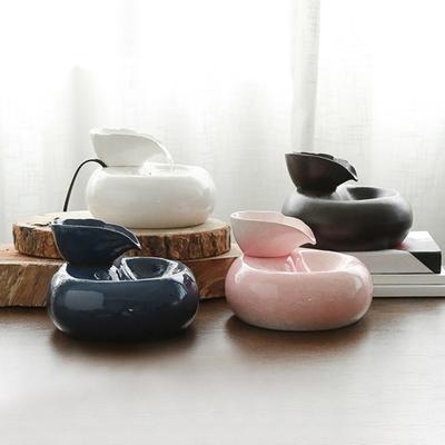 Cat Drinking Fountain Large Capacity Automatic Water Cycle Silent Pet Ceramic Water Dispenser