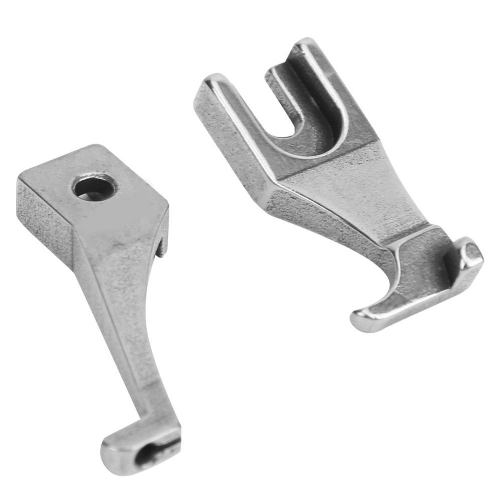 2 Pcs Industrial Presser Foot Heavy Duty Left Side Walking Foot Silver Professional for for standard 0302,0318,6-7,heavy 1181.