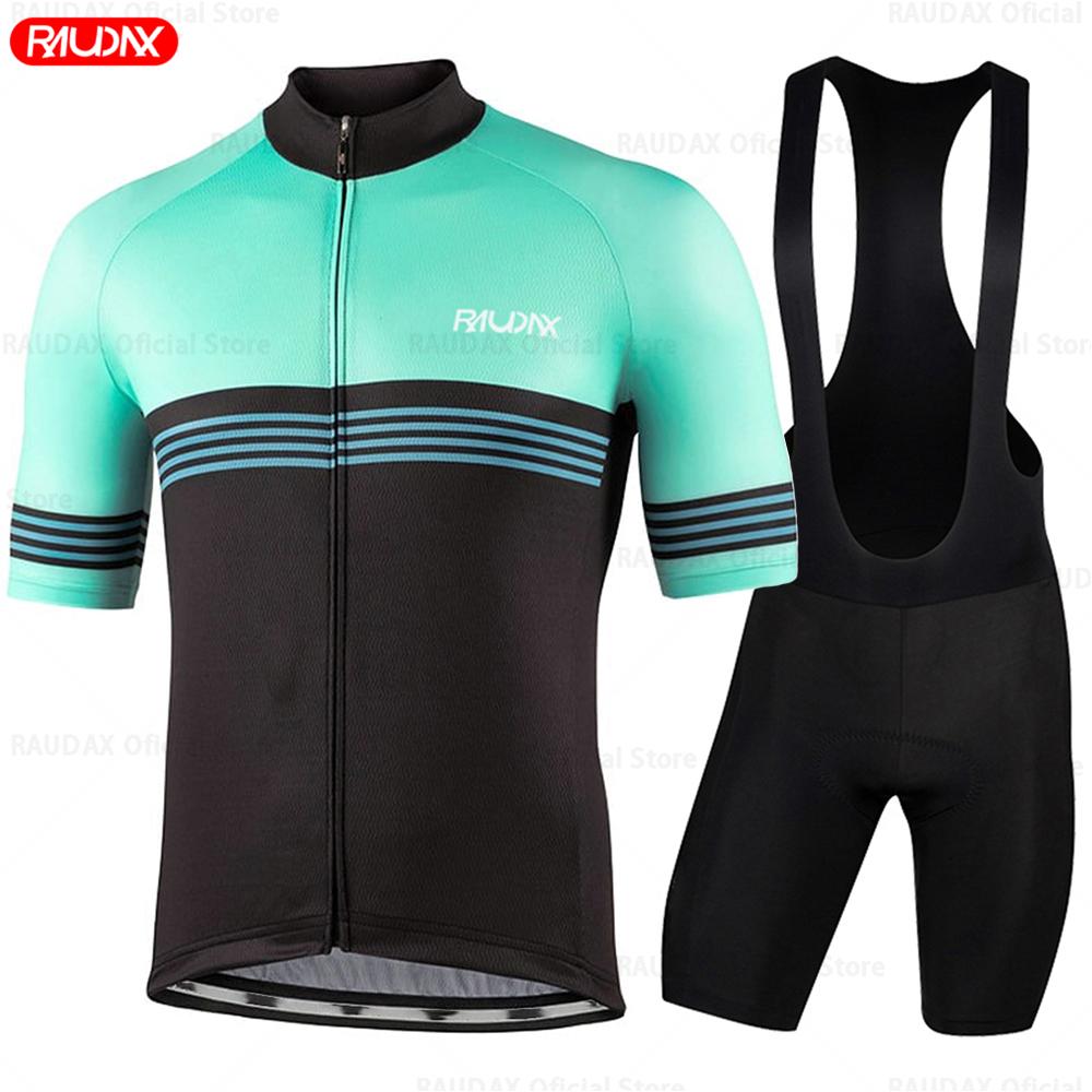 2026 Summer Quick Dry and Breathable Cycling Jersey Set Men Cycling Clothing Bicycle Uniform Breathable Mountain Bike Clothes