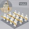 Soldier building blocks selling skulls, ninja bones and skull bodies, birthday gifts, Christmas gifts, children's toys.