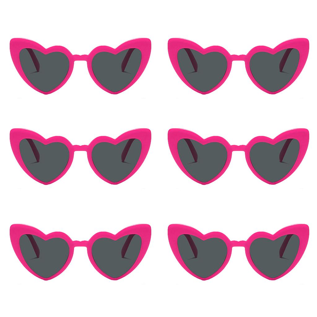 Bachelorette Party Sunglasses Bride To Be Bridesmaid Gift Wedding Bridal Shower Decor Black White Square Heart Shaped Glasses
