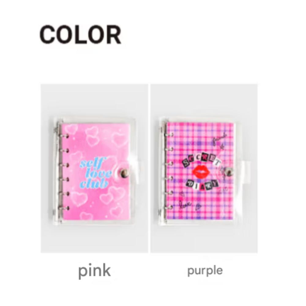 High Teen 6-hole Check Inner Notebook 80 Sheets