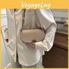 Soft Pu Retro Womens Saddle Bag 2024 Trendy Casual Shoulder Bag For Fashion Lovers