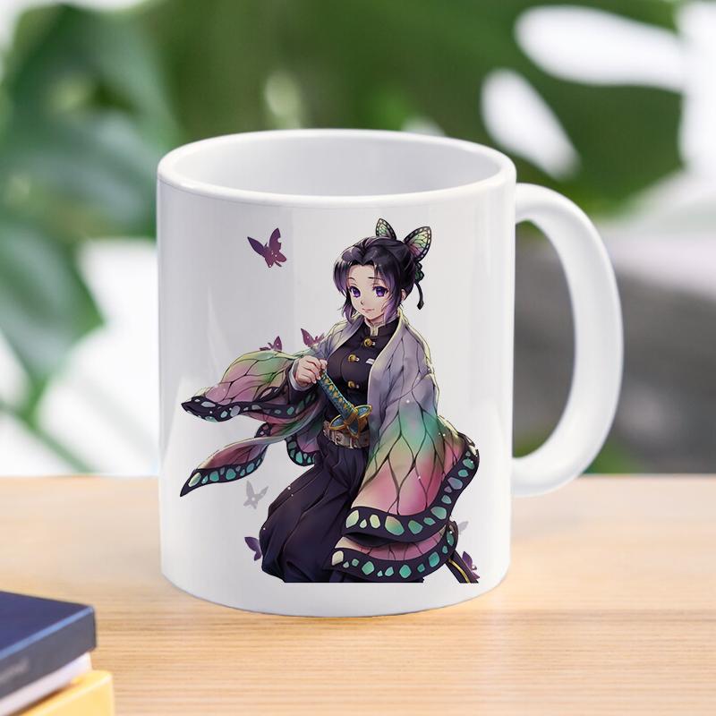 

Аніме Demon Slayer Чашки Kimetsu No Yaiba Kochou Shinobu Kamado Nezuko Мультфільм Чашки для кави 300 мл 20