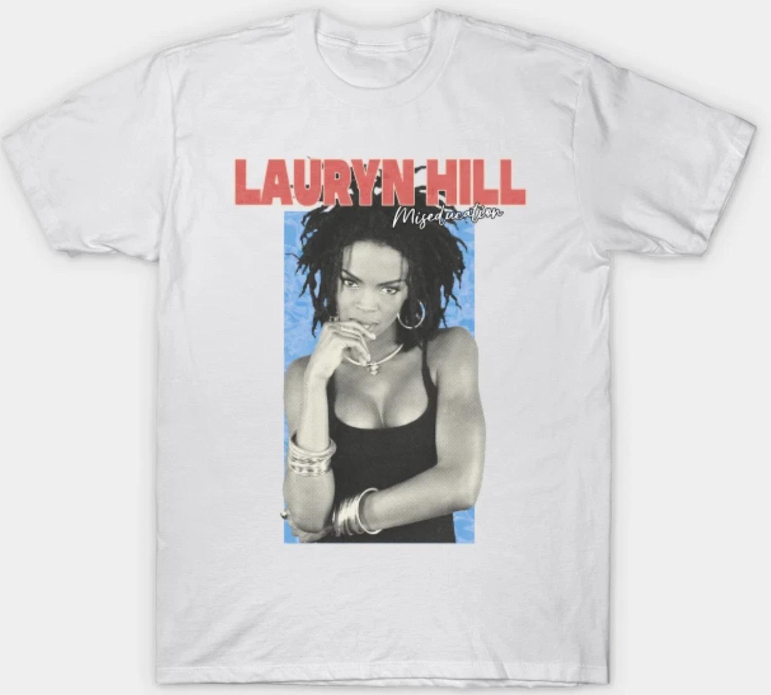 

Lauryn Hill T shirt Adult Small-3XL XXXL White 4XL