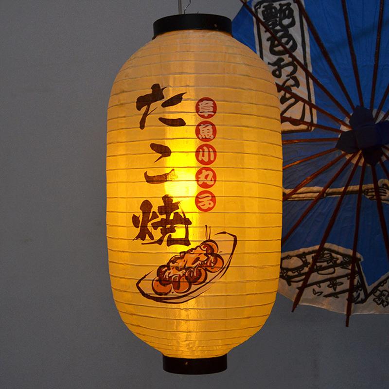Japanese Style Satin Cloth Lanterns Pub Restaurant Decor Sign Bistro Sushi Sashimi Decor Waterproof Lantern Traditional Festival