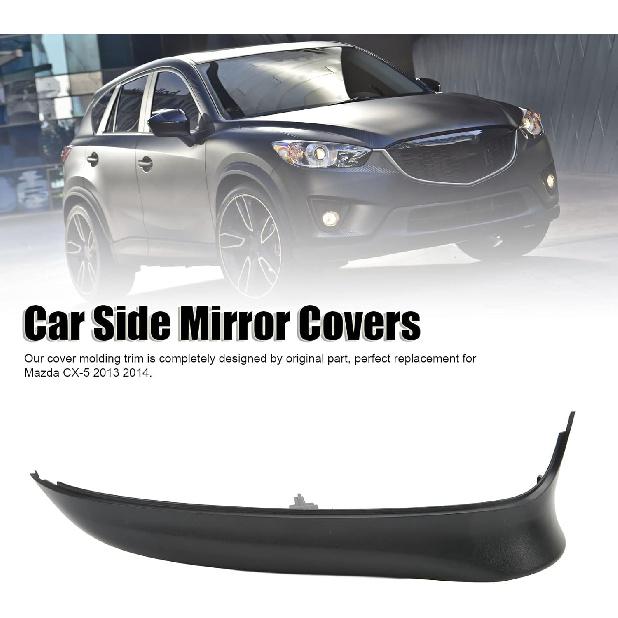 Aramox Car Rear View Mirror, Side Rear View Mirror Cover Rearview Mirror Moulding Trim Replacement for CX‑5 (Right)