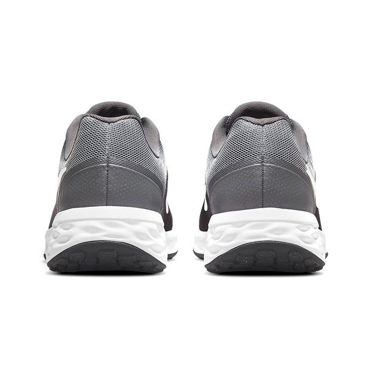 Nike Revolution 6 Eisengrau Herren-Sneakers Rauchgrau Schwarz Weiß DC3728-004