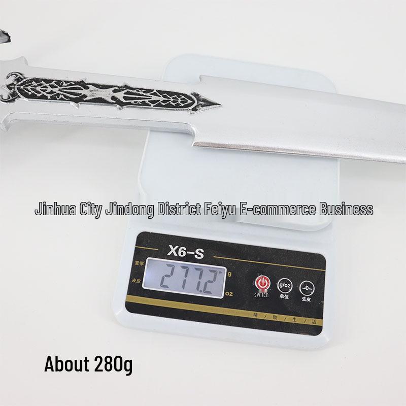 Lord of the Rings Western Sword Ornament: PU Rubber Toy Sword for Roman Knight Role Play