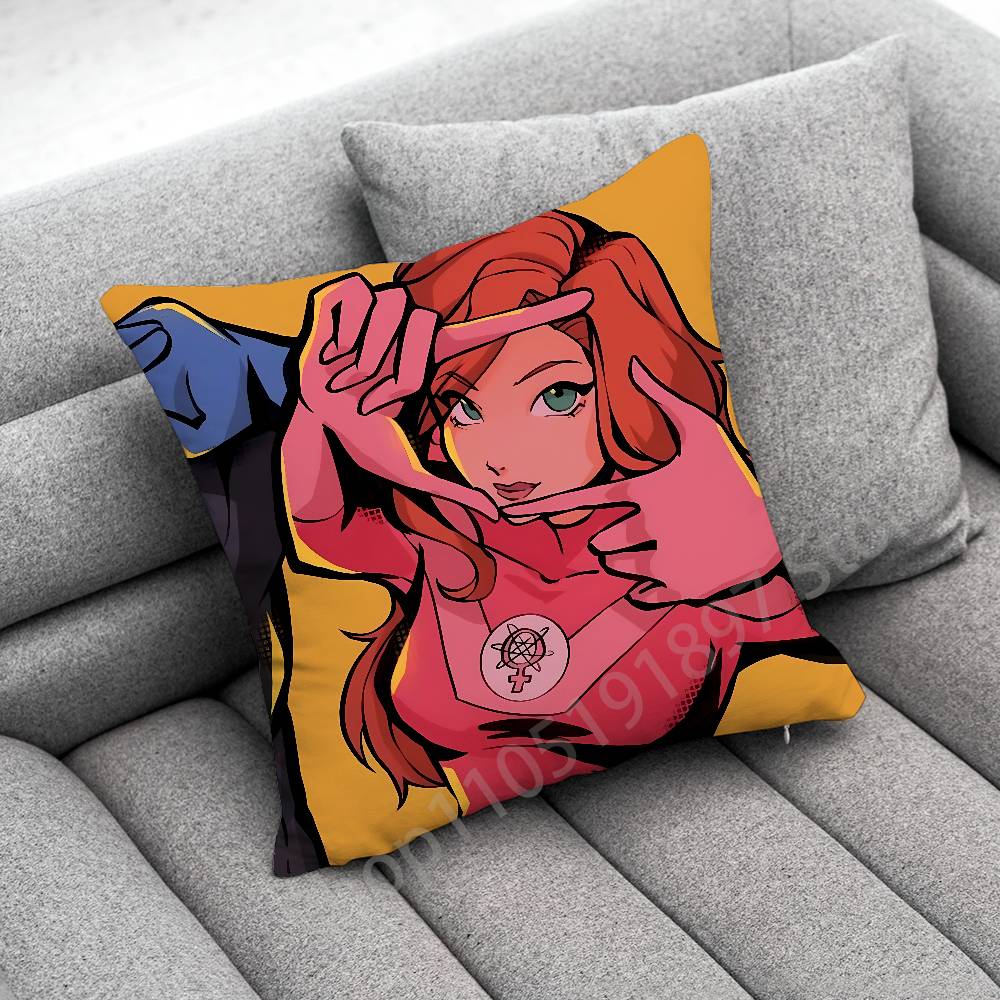 M-Mohawk Mark I-Invincible Throw Pillow Case For 45cm 40cm 55cm 50cm 30cm Square Car Pillowcase Shell