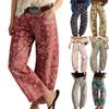 Herfst En Winter Dames Losse Jeans Geprinte Denim Negenpunts Broek Wijde Pijp Middelhoge Jeans Y2K