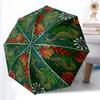 1pc Sturdy 8-Bone Auto Umbrella, Animals Dolphin Penguin Sheep Seahorse Umbrella, Digital Printed, Foldable Umbrella for On-the-Go Outdoor Use