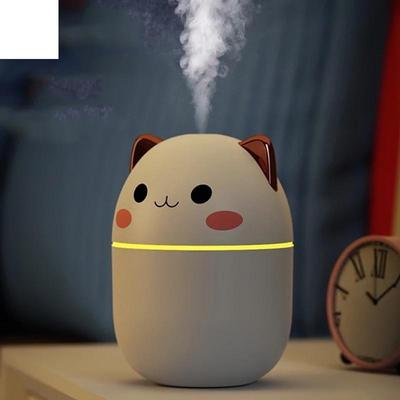 250ml Mini Air Humidifier USB Cool Mist Aroma Diffuser with Colorful Light Night Light for Home Bedroom Car Humidifier Purifier