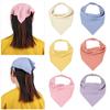Cute Headband Solid Color Headband Turban Headwrap Hair Bands Triangle Hair Scarf