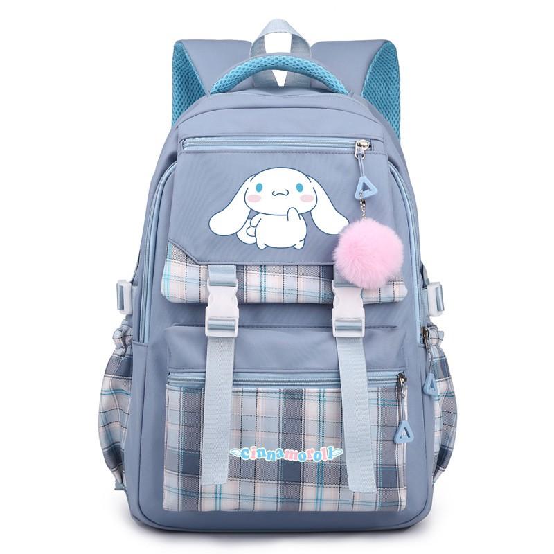 Japanese Anime Style Youth Backpack Students - Large Capacity School Bag With Laptop Sleeve Zippered Pockets