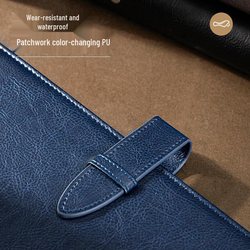 Deli Business Loose-leaf Notebook with Buckle