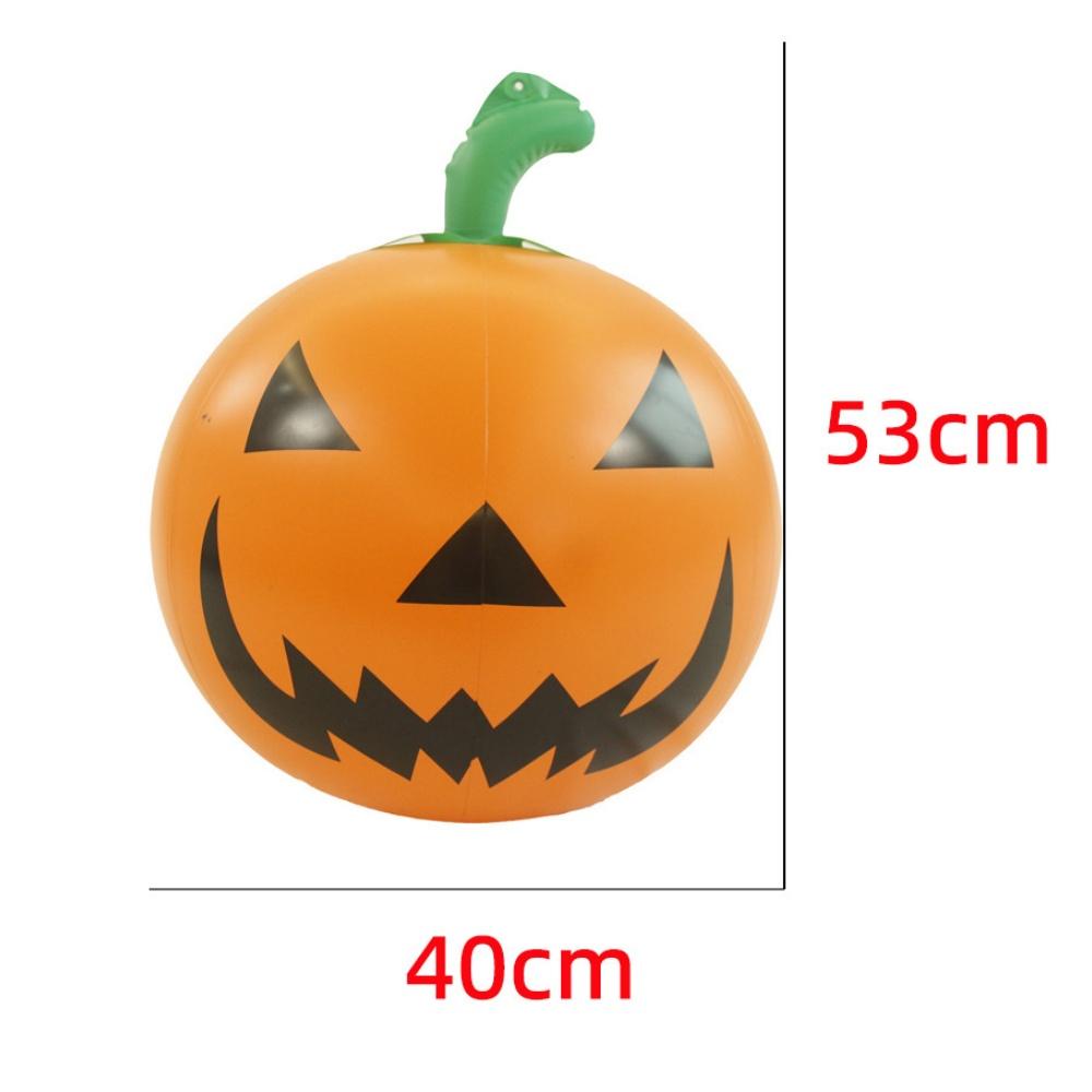 23/40/60cm Halloween Inflatable Pumpkin Outdoor Courtyard Decoration PVC Inflated Ornament Halloween Festival Party Decoration