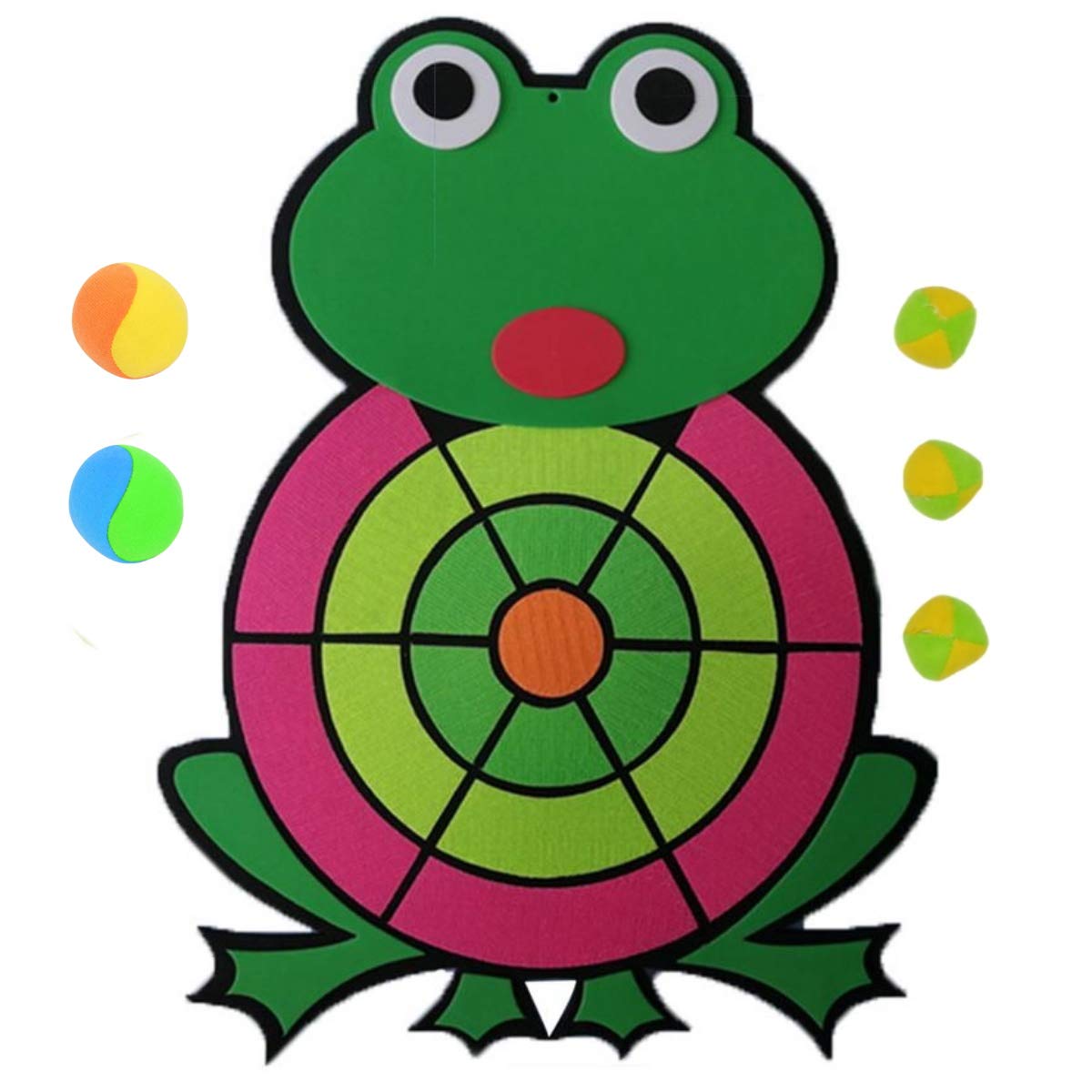 

Мишень Мишень Липкий мяч 5 мячей для использования в помещении и на улице (АПОЗИТВ) Игрушка, Мяч, Мишень, Мишень, В комплекте,