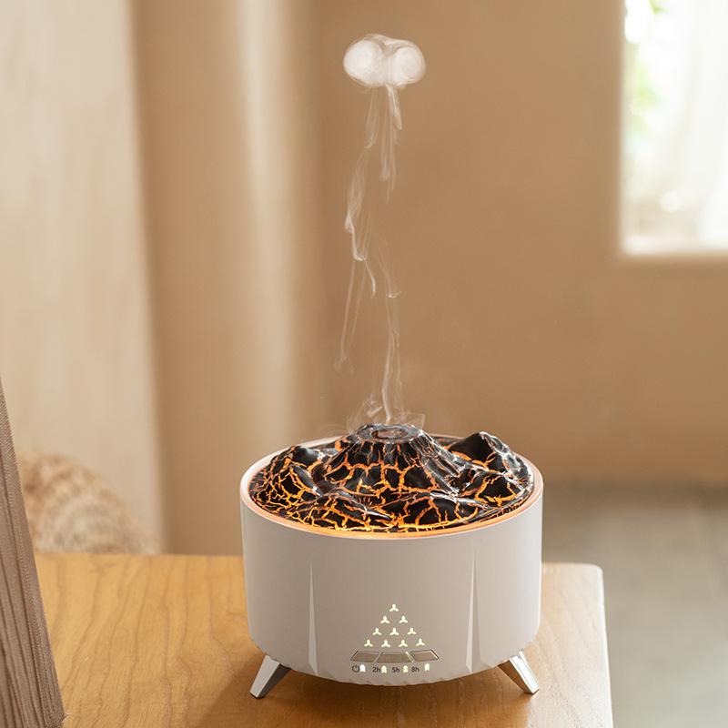 Volcano Aromatherapy Humidifier & Bluetooth Speaker with White Noise