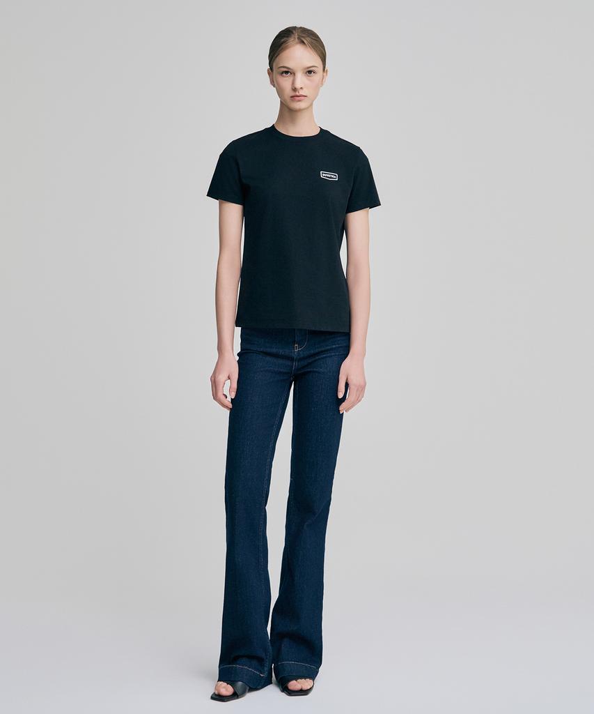 DUVETICA Messina (Black) (Women'S Short Sleeve T-Shirt)