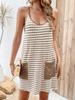 Women's Tennis Dress Athletic Mini Romper with Built In Shorts Summer Vacation Outfit