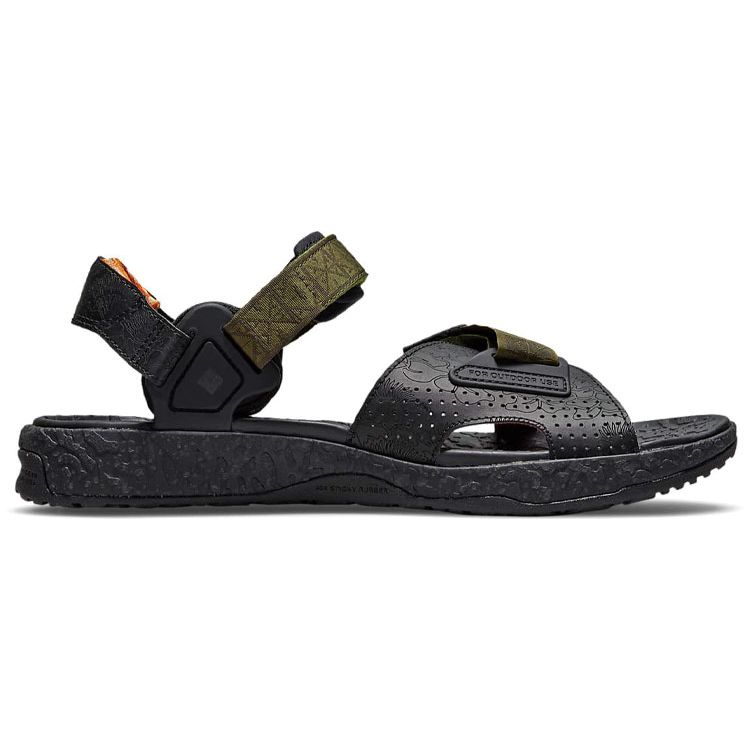 Nike Sig Zane x ACG Air Deschutz+ Oliven Canvas Unisex Sneakers Grønn Svart DH1039-300