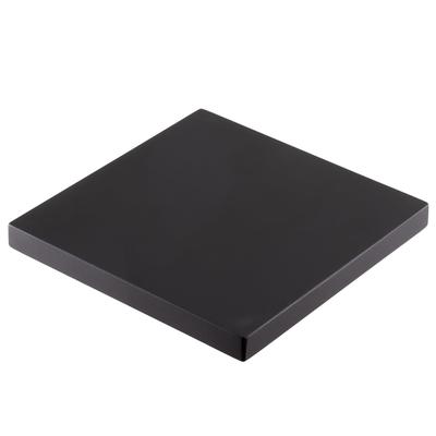 Τετράγωνη Βάση Gingado Square x Διακοσμητική Βάση από Πλάκα MDF Βάθρο Άγαλμα Βούδα Φιγούρα Στολίδι (10 10cm) (Ξύλινο/Ματ_Σετ